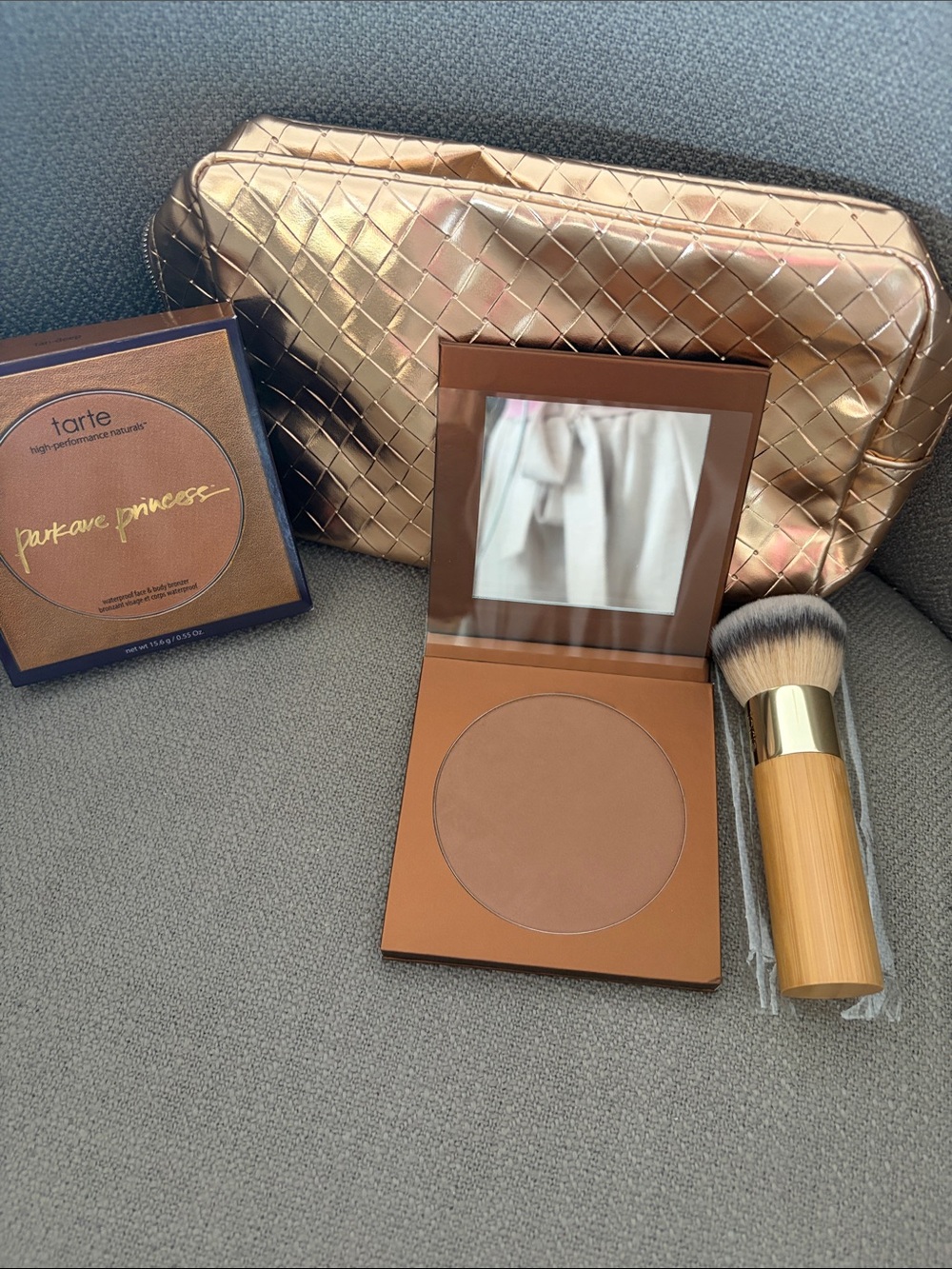 Tarte 3 piece  Park Ave Princess Bronzer set Tan-Deep